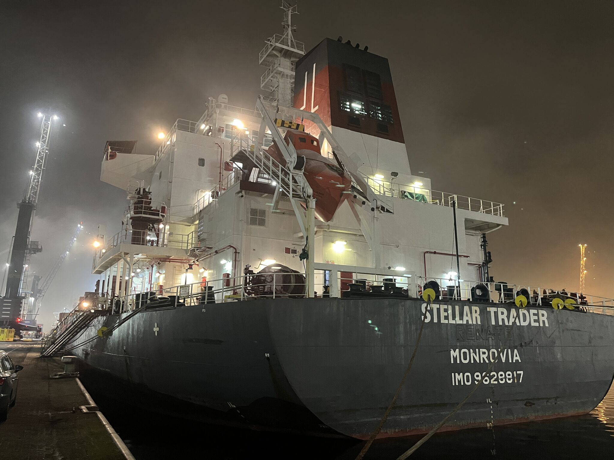Successful Antwerp Port Operations for MV Stellar Trader & MV Lignum ...
